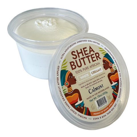 CALMONT SHEA BUTTER WHITE CREAMY 15 OZ / 425 G.