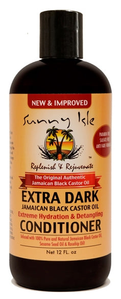 Sunny Isle Jamaican Extra Dark Black Castor Oil Conditioner 12oz - mysupernaturals